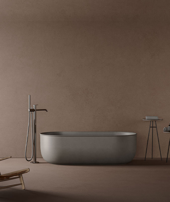 grey minimal prime bathtub