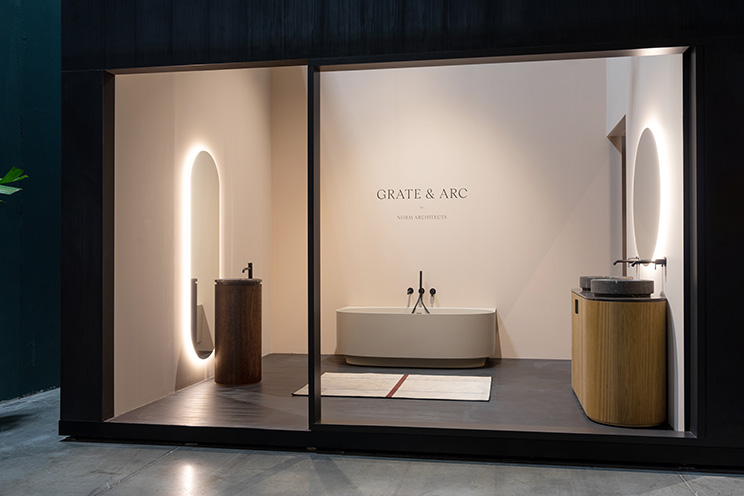 Salone del mobile grate collection ambience